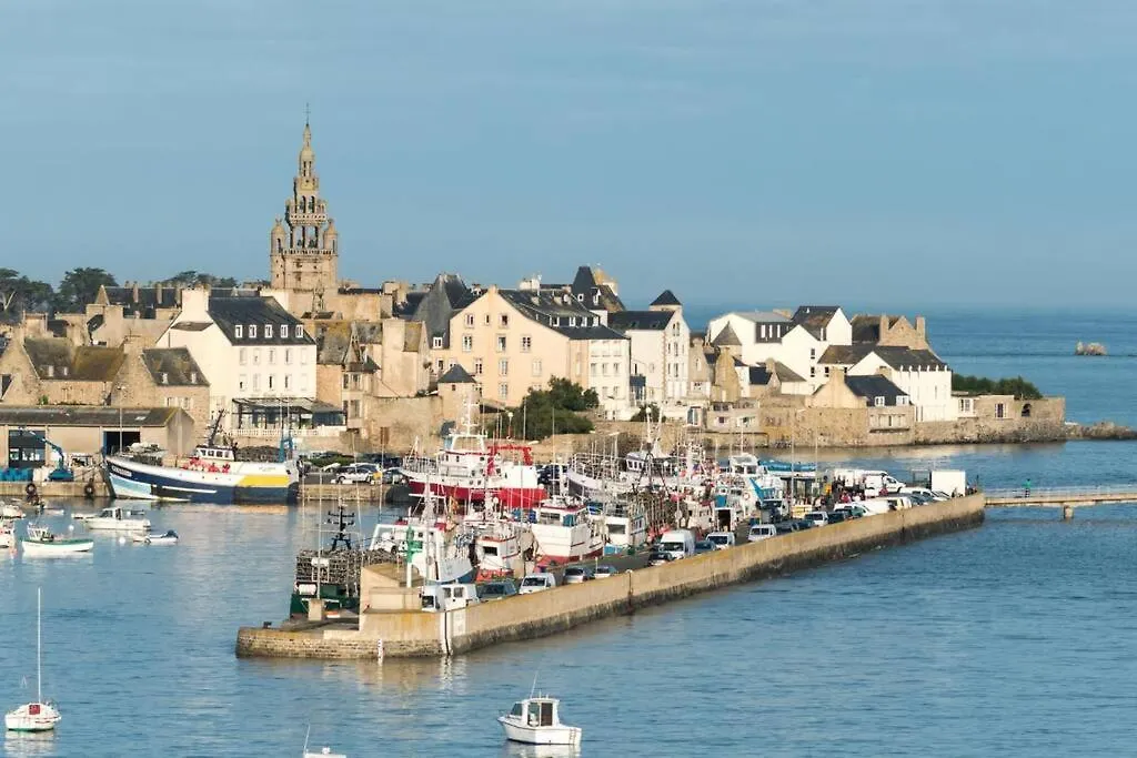 Apartamento Duplex Magnifique Vue Mer Idealement Situe Roscoff 0*,  Francia